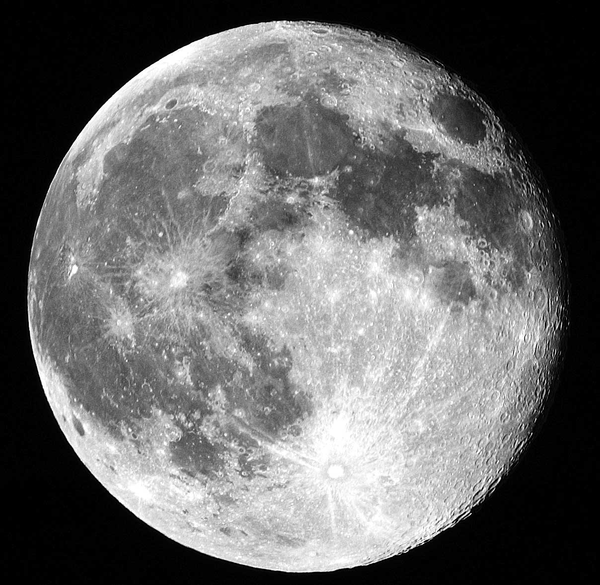 Full Moon Pictures Labeled